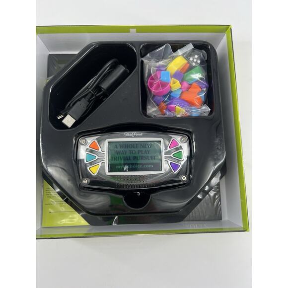 Trivia Game Parker Bro TRIVIAL PURSUIT Digital Choice Electronic Complete 2008 - Picture 4 of 8